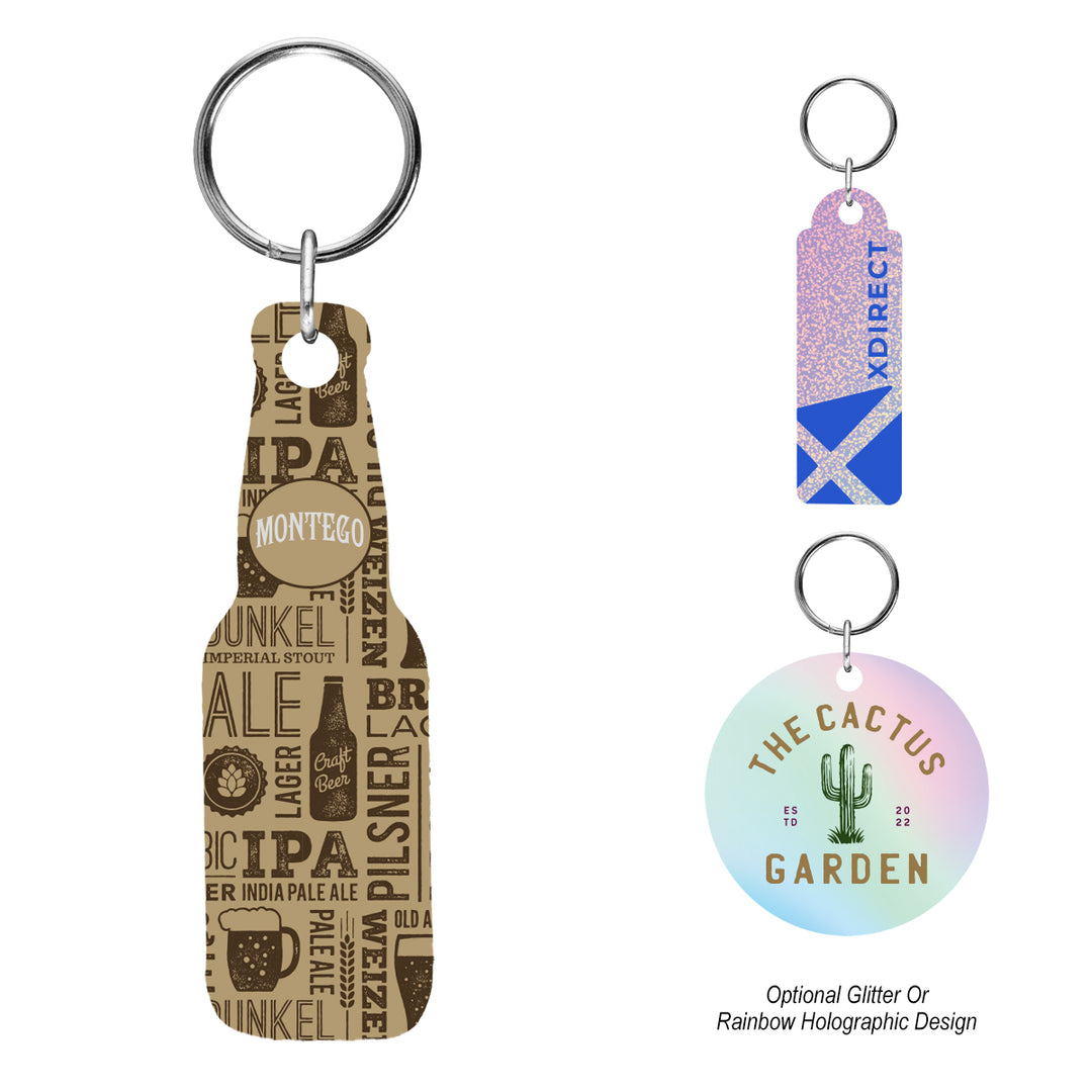 Acrylic Key Tag - Custom Shape 3 inch