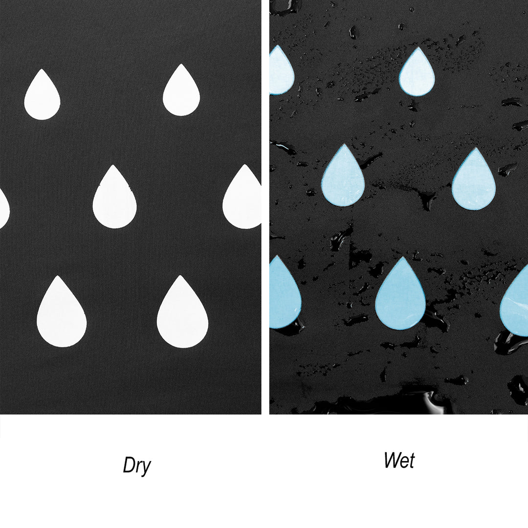 42" Color Changing Umbrella With 100% rPET Canopy