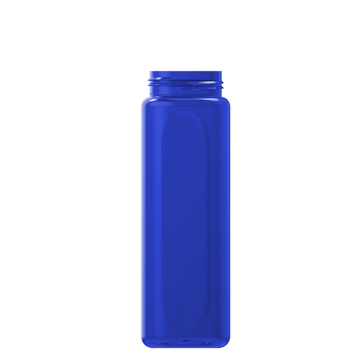 Garyline® Boss Embossed RPET Bottle with Flip-Straw, Swivel Handle Lid - 26 oz.