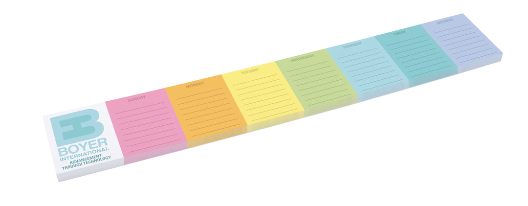 Souvenir® Sticky Note™ 12" X 2" Pad, 25 sheet