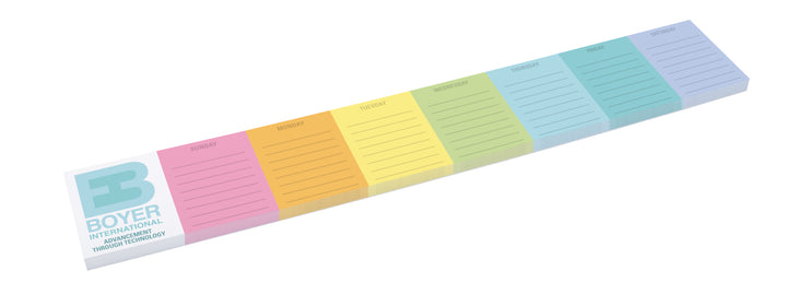 Souvenir® Sticky Note™ 12" X 2" Pad, 25 sheet