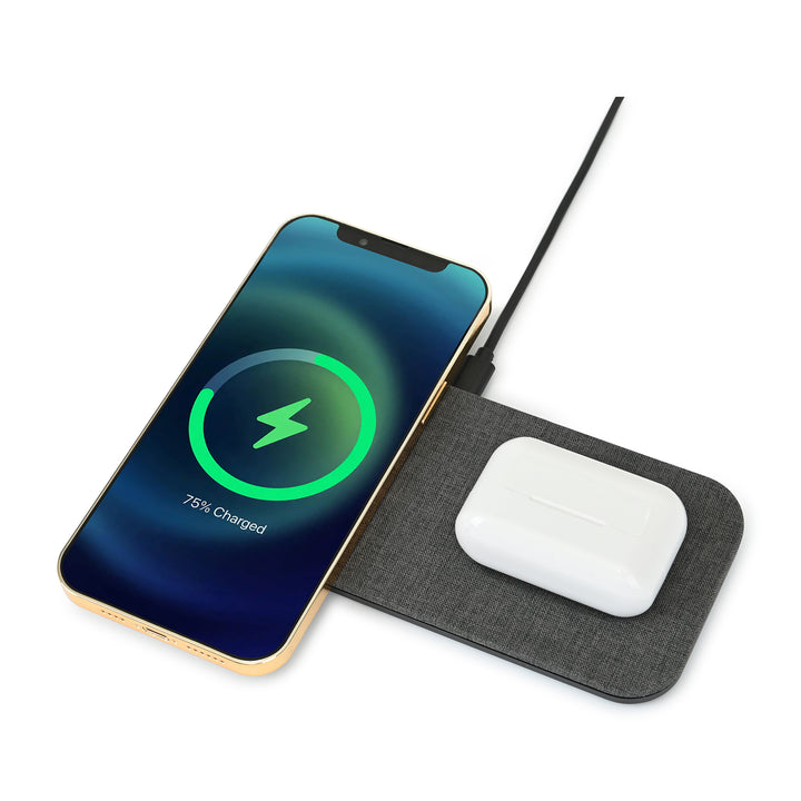 Eden Recycled rPET Wireless Dual Charging Pad
