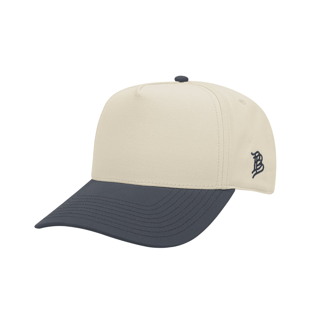Branded Bills 33510 Bare Curved Two-Tone Canvas Cap