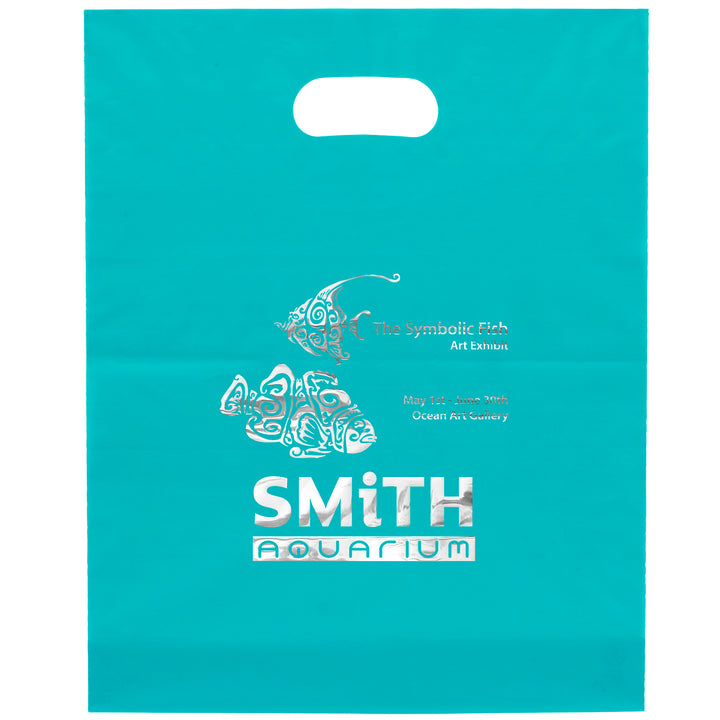 Orchid™- Frosted Brite Die Cut Handle - Foil Print