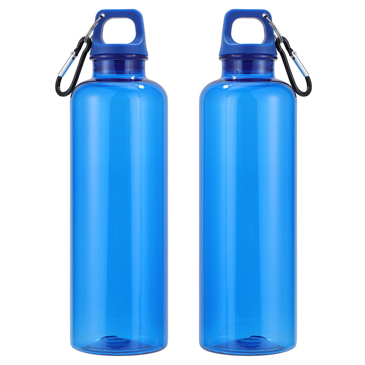 Aloha 25 oz RPET Reusable Translucent Bottle w/ Carabiner