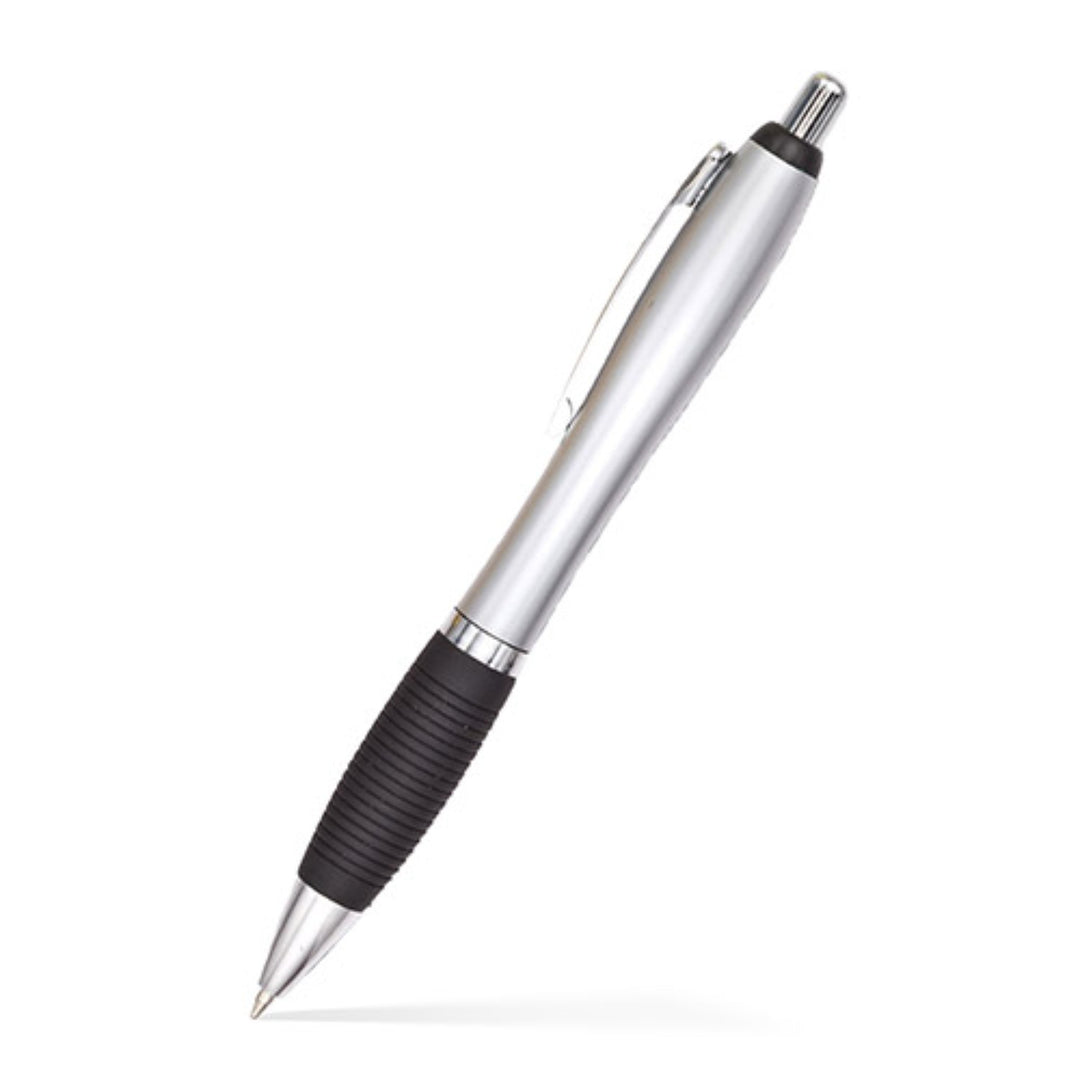 El-Gripper Click Pen - Silver Accents