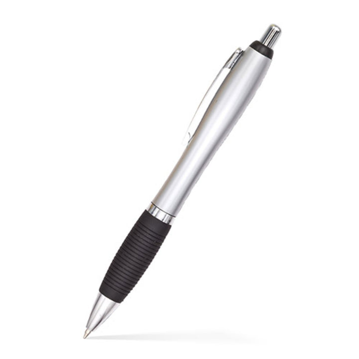 El-Gripper Click Pen - Silver Accents