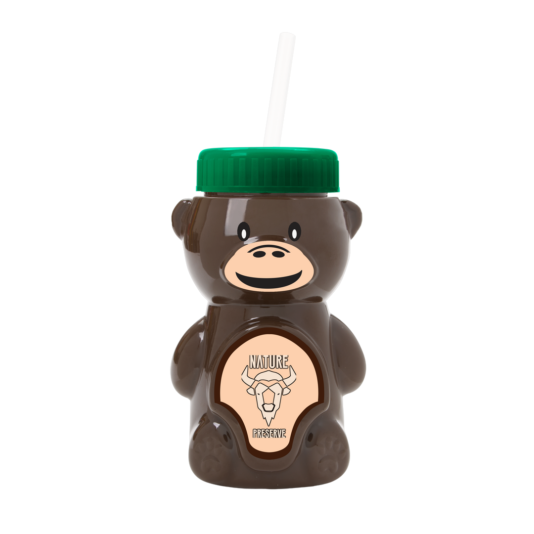 Cubbie RPET Bottle with Straw Lid - 20 oz.