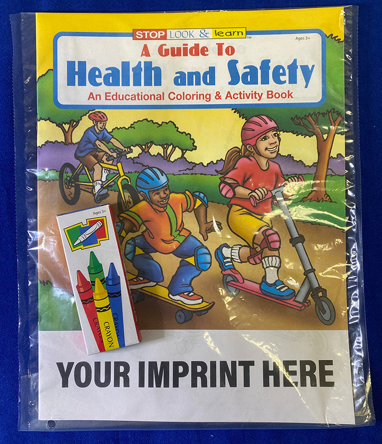 A Guide to Health and Safety Coloring Book Fun Pack