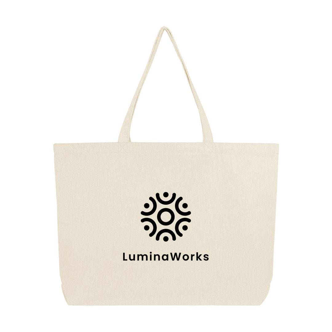 Aware™ 9 Oz. Recycled Cotton Shopper Tote Bag