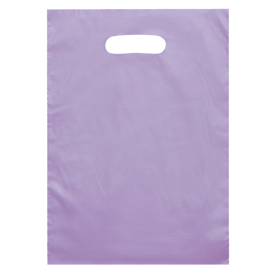 Aster™- Frosted Brite Die Cut Handle - Flexo Ink Print