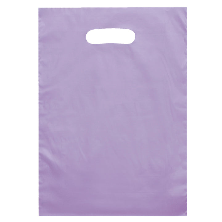 Aster™- Frosted Brite Die Cut Handle - Flexo Ink Print