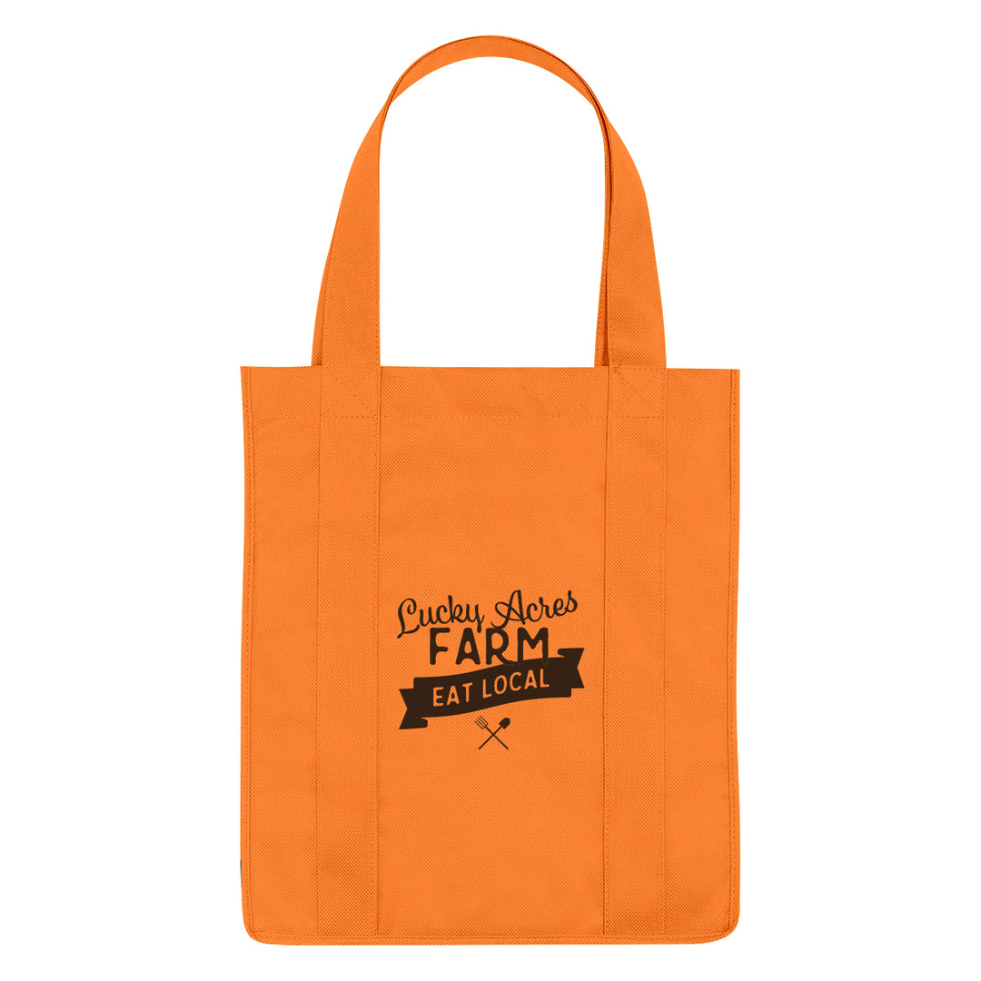 Non-Woven Shopper Tote Bag With 100% RPET Material