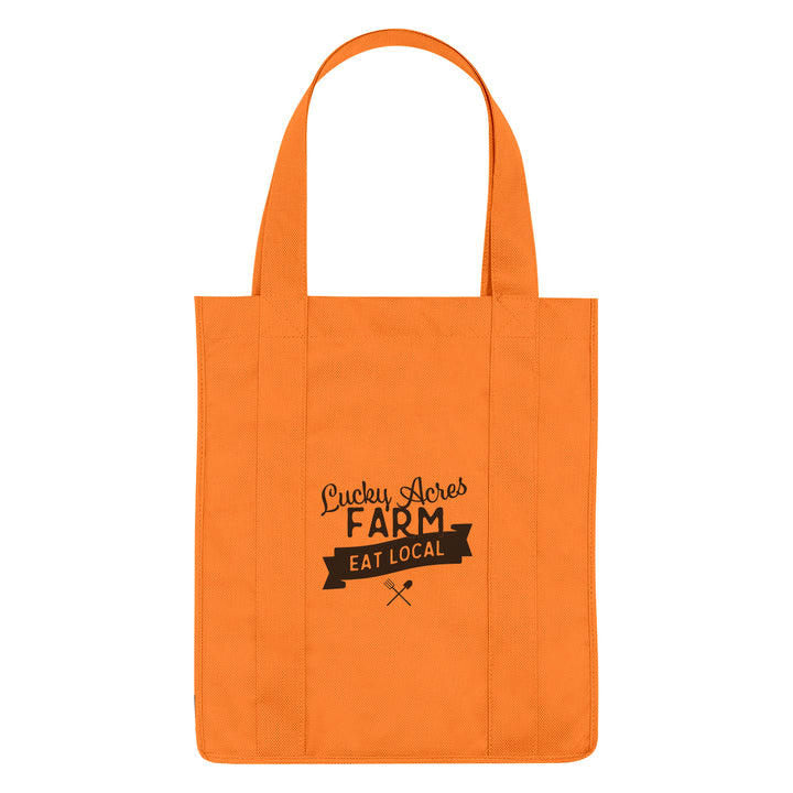 Non-Woven Shopper Tote Bag With 100% RPET Material