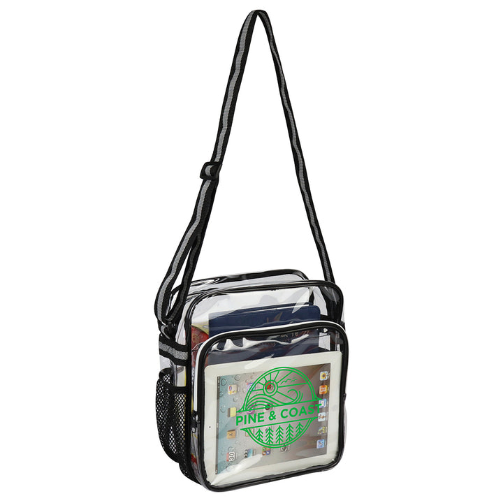 Diamond Clear TPU Messenger Bag