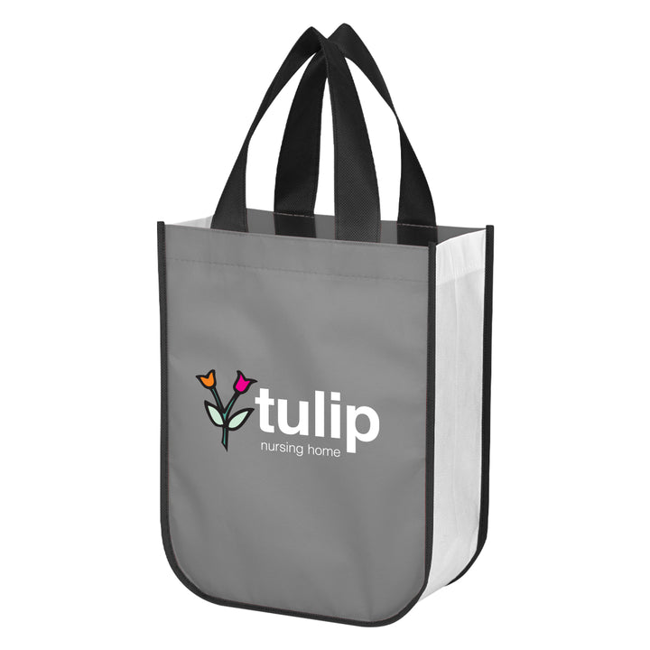 Lola Laminated Non-Woven Shopper Tote Bag