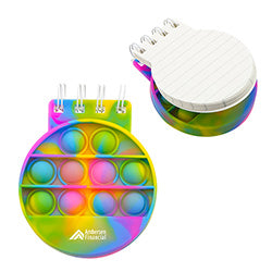 Round Spiral Notebook Push Pop