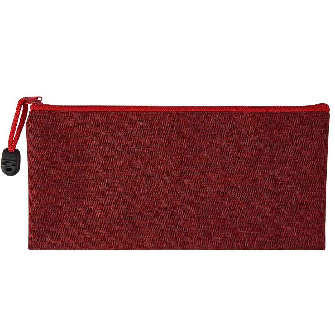Heathered School Pouch