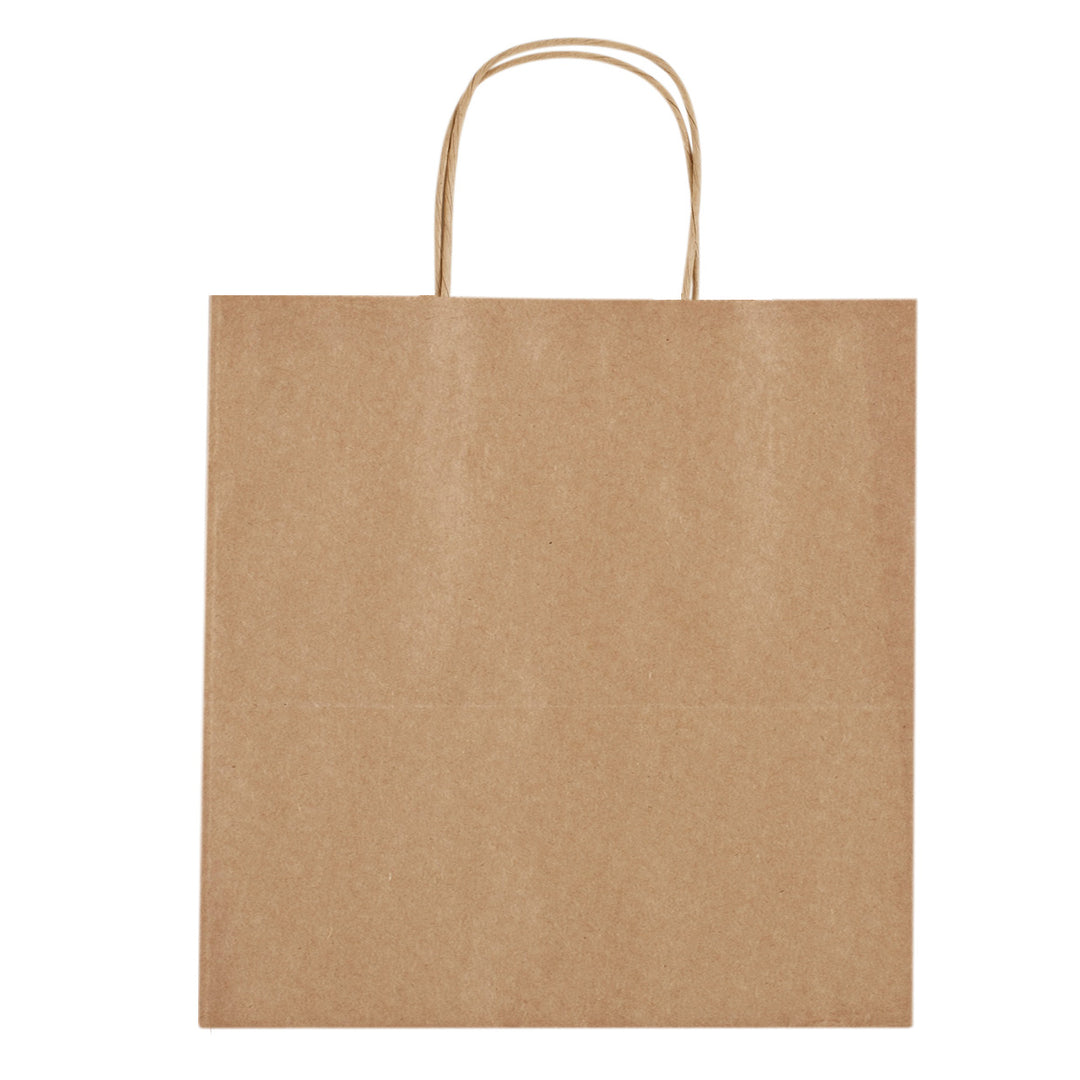 Kraft Paper Brown Wine Bag - 13" x 13"