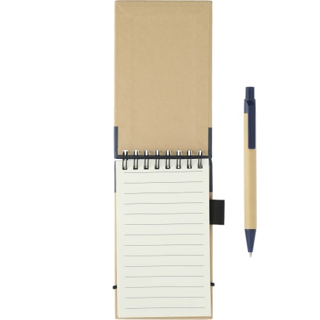 FSC® Mix 5" x 3" Recycled Jotter with Pen
