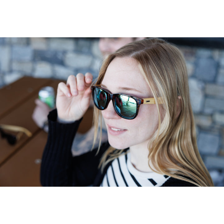 CapeShades Recycled Bamboo Sunglasses Tortoise Frame