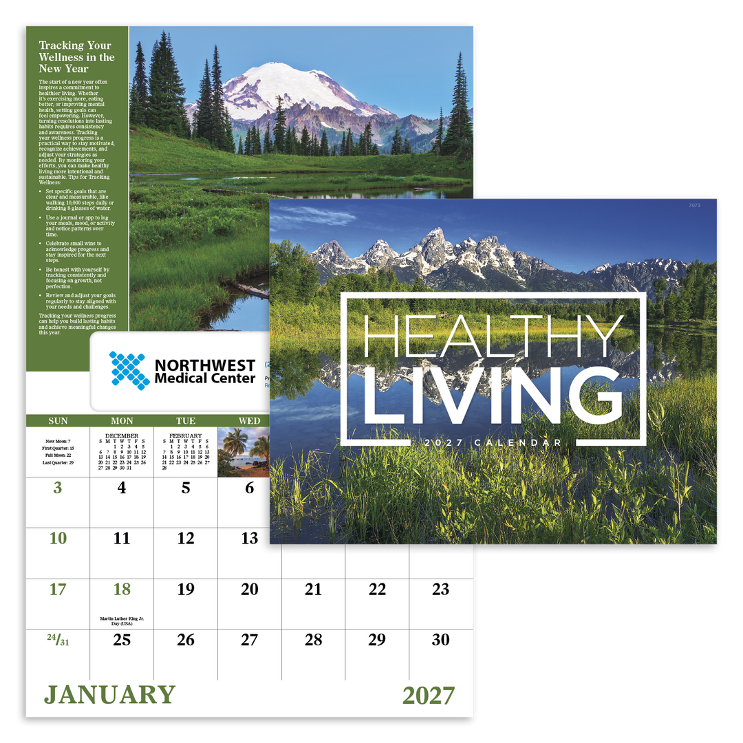 Good Value™ Healthy Living - Window Calendar