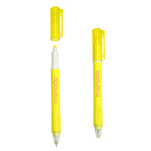 Skywriter Combo Recycled Plastic Ball Pen & Highlighter