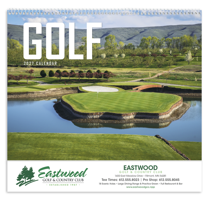 Triumph® Calendars Golf Calendar