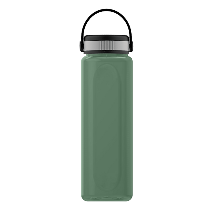 Boss Embossed RPET Bottle with Grip Lid - 26 oz.