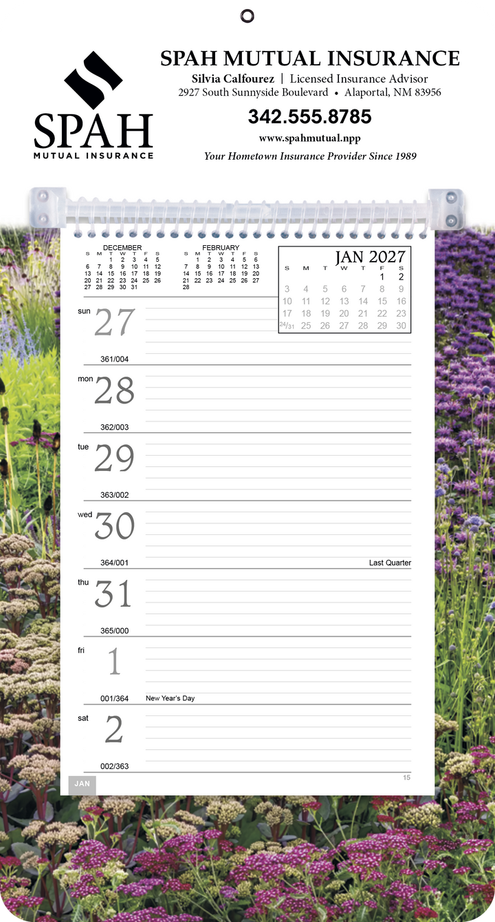 Triumph® Calendars Full-Color Weekly Memo Calendar