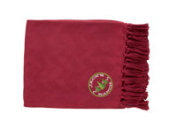 Herringbone Textured RPET Woven Blanket