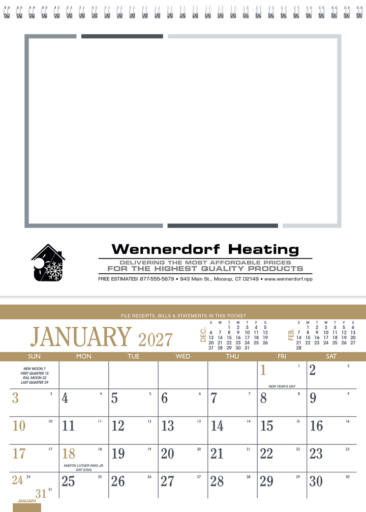 Triumph® Calendars Recipe Pocket Calendar