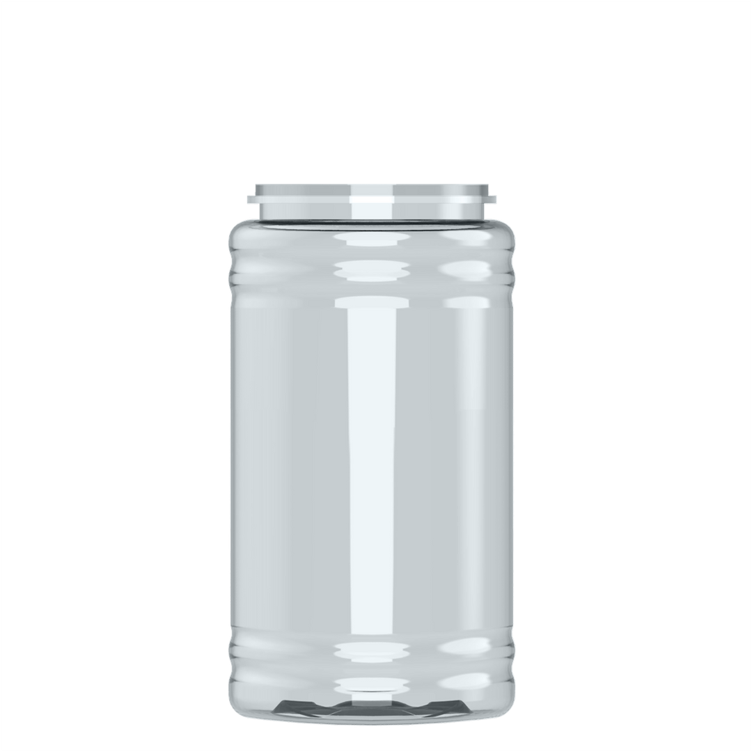 Mini RPET Bottle with Quick-Snap Lid - 16 oz.