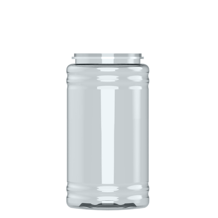 Mini RPET Bottle with Quick-Snap Lid - 16 oz.