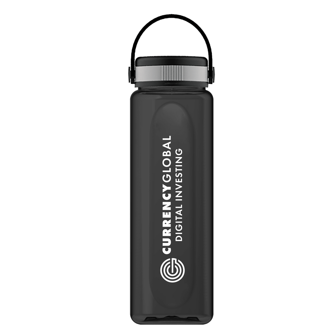 Boss Embossed RPET Bottle with Grip Lid - 26 oz.