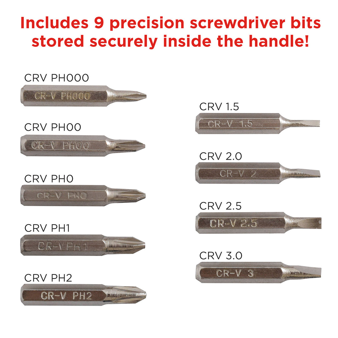 Best Buddy Tools® 9-in-1 Magnetic Pocket Screwdriver