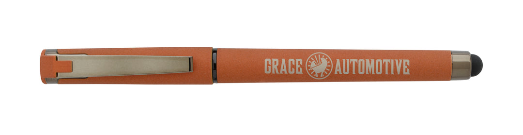 Good Value™ Cali Stylus Gunmetal Suede RABS Pen