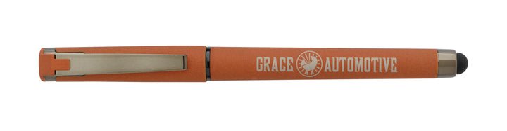 Good Value™ Cali Stylus Gunmetal Suede RABS Pen