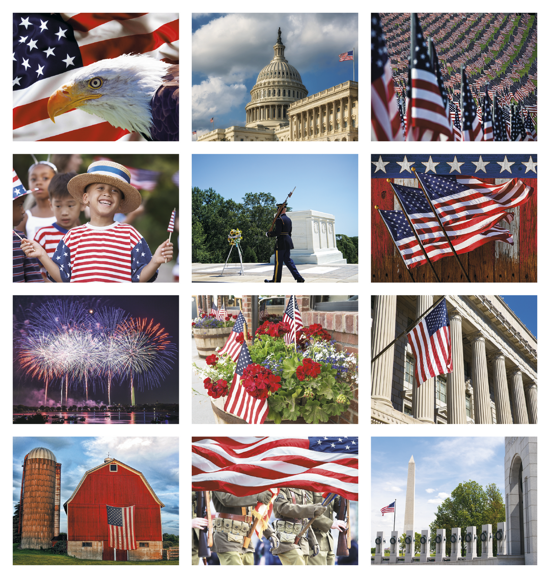 Triumph® Calendars I Love America Calendar