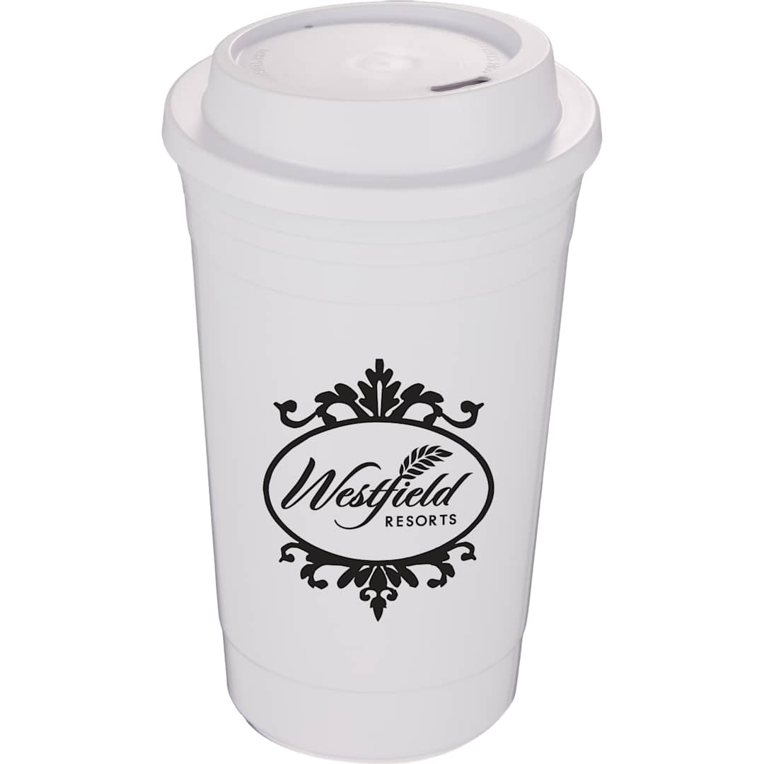 The Traveler Insulated Cup 16 oz. w/ Lid