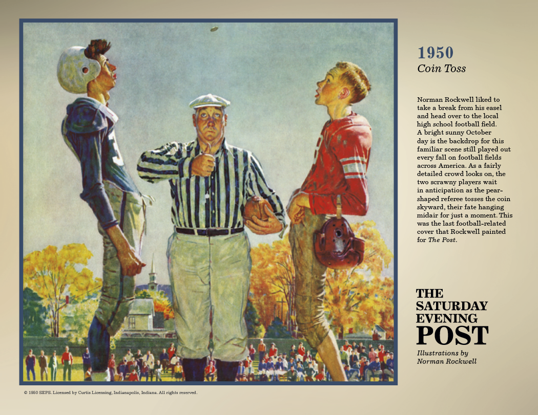 Triumph® Calendars The Saturday Evening Post Illustrations by Norman Rockwell Calendar