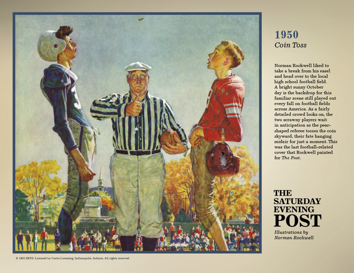 Triumph® Calendars The Saturday Evening Post Illustrations by Norman Rockwell Calendar
