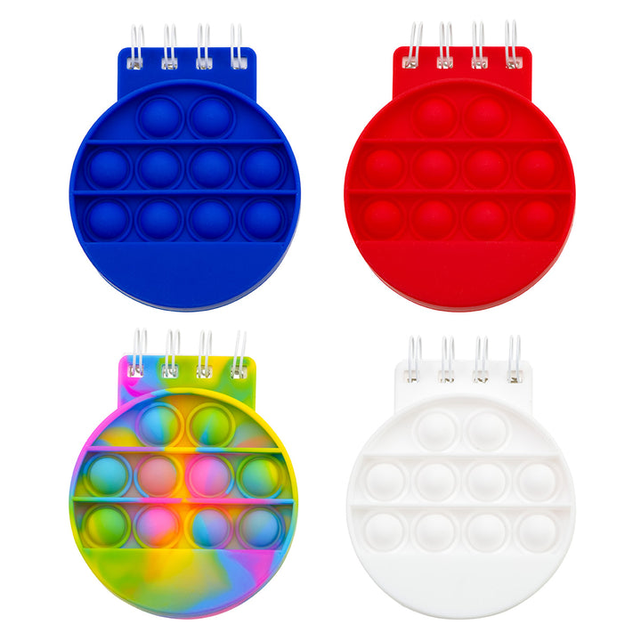 Round Spiral Notebook Push Pop