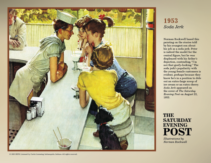 Triumph® Calendars The Saturday Evening Post Illustrations by Norman Rockwell Calendar