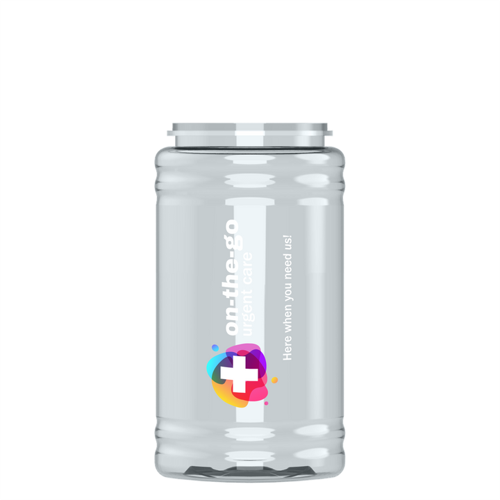 Mini RPET Bottle with Tethered Lid - 16 oz.