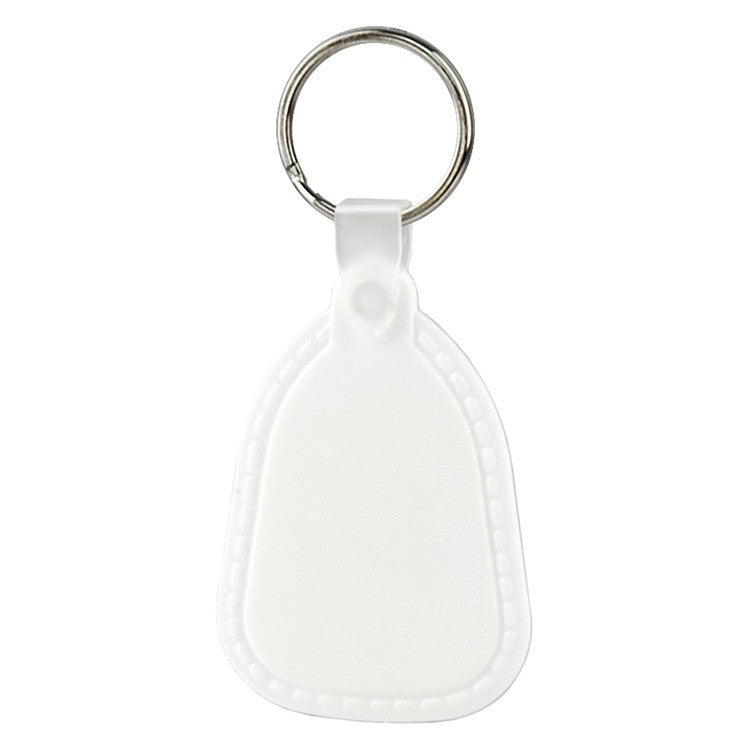 Soft Squeezable Key Tag (Teardrop)