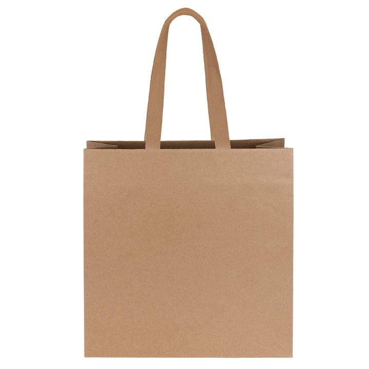 Tuscan™- Eco Kraft-Brown Laminated Eurotote - Foil Print