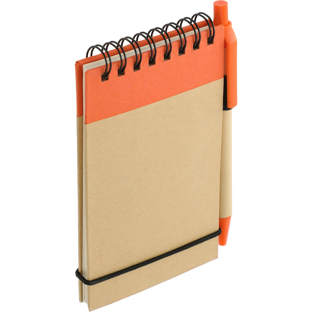 FSC® Mix 5" x 3" Recycled Jotter with Pen