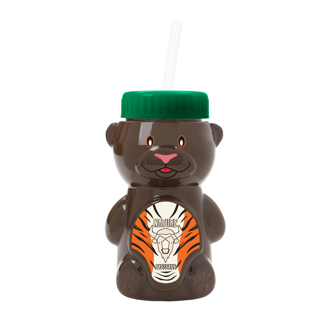 Cubbie RPET Bottle with Straw Lid - 20 oz.