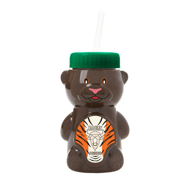 Cubbie RPET Bottle with Straw Lid - 20 oz.